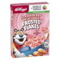 Kelloggs - Frosted Flakes Strawberry Milkshake, 350 Gram