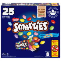 Nestle - Halloween Candy, Mini Smarties Chocolate Bars, 25 Pack, 250 Gram