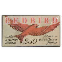 REDBIRD - Strike Anywhere Matches, 2 Each