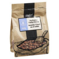 Redland Farms - Almonds, Dry Roasted and Salted, 500 Gram