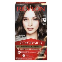 REVLON - Color Silk Permanent Color 41 Medium Brown, 1 Each