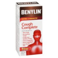 BENYLIN - Cough Plus Cold Relief Syrup - Extra Strength, 250 Millilitre