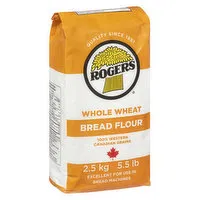 Rogers - Whole Wheat Bread Flour, 2.5 Kilogram