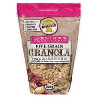 Rogers - Five Grain Granola Cranberry Almond, 700 Gram