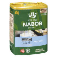 Nabob - Espresso Ground Coffee, Dark Roast, 340 Gram