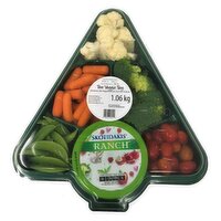 Vegetable Tray - Christmas Tree, 1.06 Kilogram