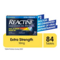 Reactine - Reactine Extra Strength Tablets, 84 Each