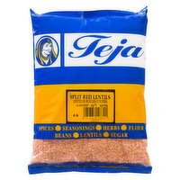 Teja - Red Split Lentils, 4 Pound