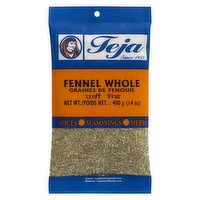 Teja - Whole Fennel, 400 Gram