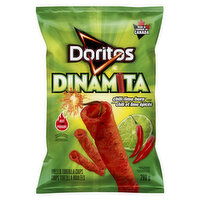 Doritos - Dinamita Tortilla Chips, Chili-Lime Burn, 280 Gram