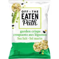 Off The Eaten Path - Garden Crisps - Sea Salt, 177 Gram