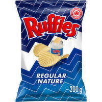 Ruffles - Regular Chips, 200 Gram