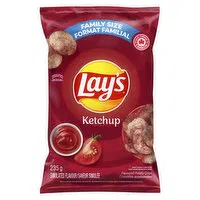 Lay's - Potato Chips, Ketchup - Family Size, 235 Gram