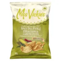 Miss Vickies - Spicy Dill Pickle, Potato Chips, 200 Gram