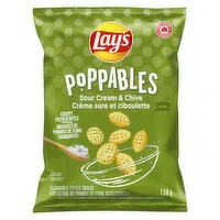 Lay's - Poppables, Sour Cream & Chives, 130 Gram