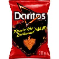 Doritos - Tortilla Chips, Flamin' Hot, 210 Gram