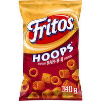 Fritos - Hoops BBQ Chips, 340 Gram