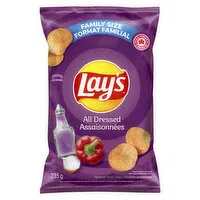 Lay's - Potato Chips, All Dressed - Family Size, 235 Gram