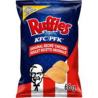 Ruffles - KFC Original Recipe Chicken Flavoured Potato Chips, 66 Gram