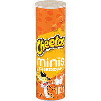 Cheetos - Cheese Snacks, Minis Cheddar, 102 Gram