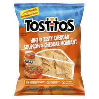 Tostitos - Tortilla Chips, Hint of Zesty Cheddar Flavour, 275 Gram