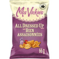 Miss Vickies - Kettle Cooked Potato Chips, All Dressed Up, 66 Gram