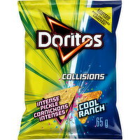 Doritos - Collisions Tortilla Chips, Cool Ranch & Intense Pickle, 65 Gram