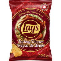 Lay's - Potato Chips, Turkey Dinner, 220 Gram