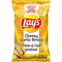 Lay's - Cheesy Garlic Bread Chips, Limited Edition, 220 Gram