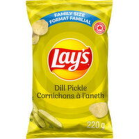 Lay's - Dill Pickle Chips Family Size, 220 Gram