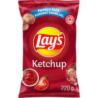 Lay's - Ketchup Potato Chips, Family Size, 220 Gram