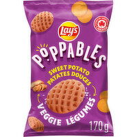 Lay's - Poppables Sweet Potato Veggie Potato Chips, 170 Gram