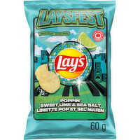 Lays - Laysfest Poppin' Sweet Lime & Sea Salt, 60 Gram
