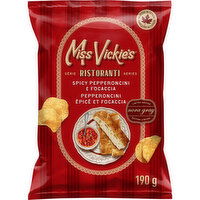 Miss Vickies - Ristoranti Spicy Pepperoncini Potato Chips, 190 Gram