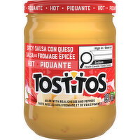 Tostitos - Spicy Salsa Con Queso, Hot, 394 Gram