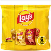 Lay's - Mixed Flavoured Potato Chip Snacks, Multipack,  6x28g, 168 Gram