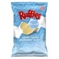Ruffles - Potato Chips, Regular Lightly Salted, 200 Gram