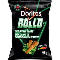 Doritos - Roll'd Dill Pickle Blast Tortilla Chips, 280 Gram