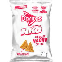 Doritos - Simply NKD Nacho Cheese Tortilla Chips, 210 Gram