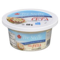 Tre Stelle - Feta Cheese Crumbled Light, 150 Gram