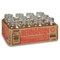 Bernardin - Regular Mason Jar, 12 Each