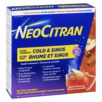 Neo Citran - Extra Strength Cold & Sinus - Apple Cinnamon