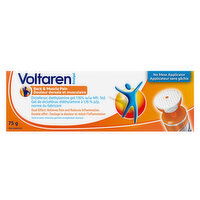 Voltaren - Emugel Back & Muscle Pain Gel, 75 Gram