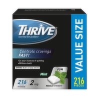 THRIVE - Gum Mint 2mg, 216 Each