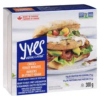 Yves - Veggie Chicken Burgers, 4 Each