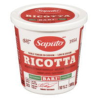 Saputo - Bari Ricotta Cheese, 500 Gram