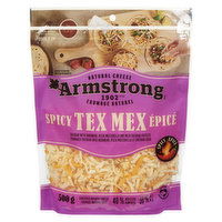 Armstrong - Cheese - Spicy Tex Mex, Shredded, 500 Gram