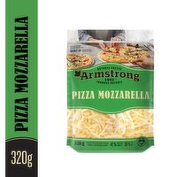 Armstrong - Pizza Mozzarella Shredded Cheese, 320 Gram