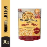 Armstrong - Mmmm... Bacon Shredded Cheese, 300 Gram