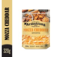 Armstrong - Mozza Cheddar Shredded Cheese, 320 Gram